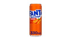 Fanta Zero Läsk Orange 330ml