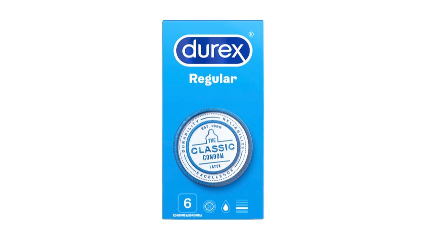 Durex Kondomer Regular 6-p