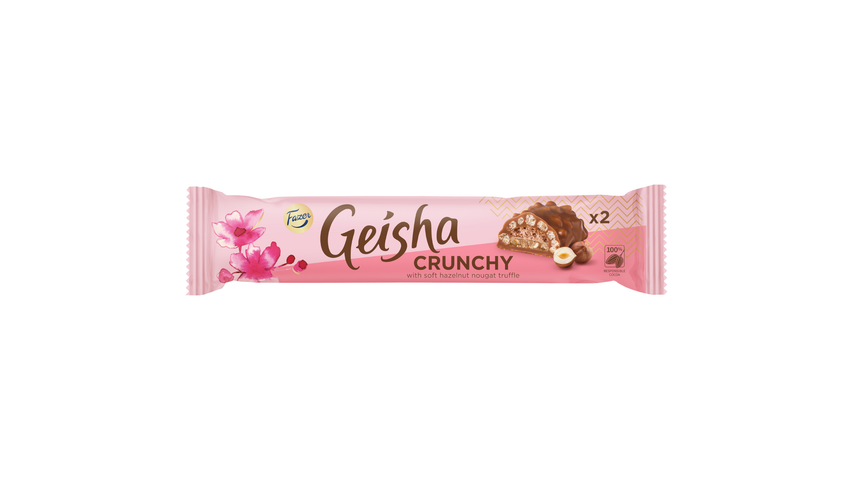 Geisha Crunchy Milk Stick with Nougat and Crispies | 50 g