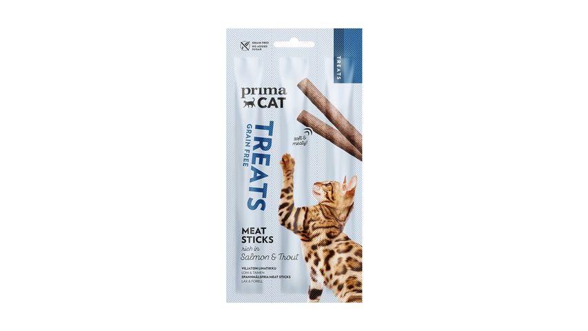 Primacat Kattgodis Meat Stick Lax/Forell 15g