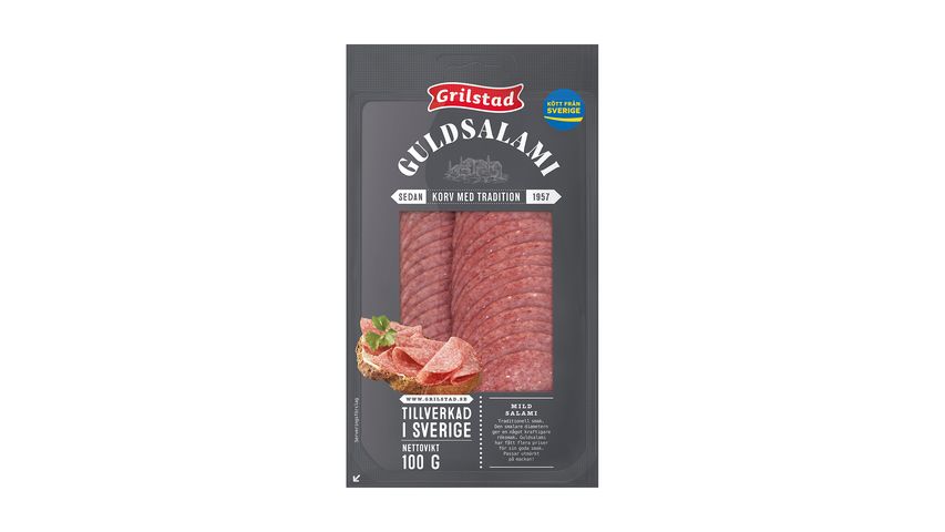 Grilstad Guldsalami 100g