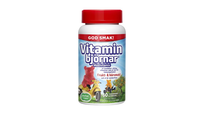 Active Care Vitamin Björnar Active Care 60-p