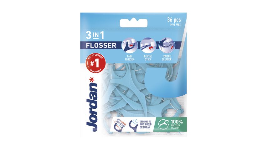 Jordan Flosser 3-i-1 | 36stk