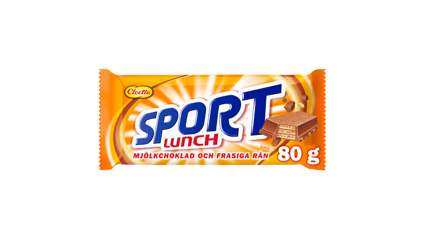 Cloetta Sportlunch  | 80g.