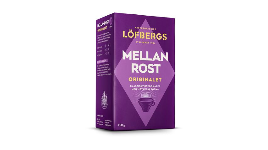 Löfbergs Bryggkaffe Mellanrost 450g