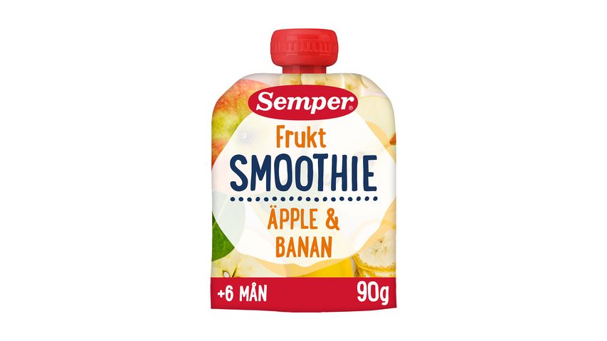 Semper Smoothie Frukt 6 Mån 90g