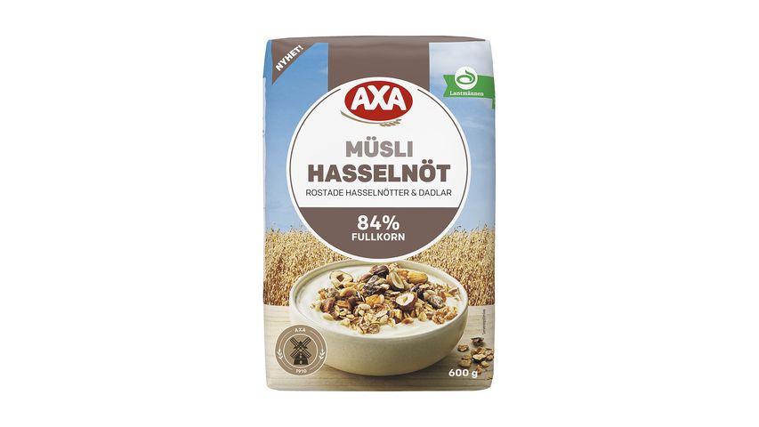 Axa Müsli Hasselnöt 600g