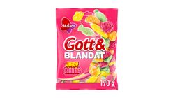 Malaco Gott & Blandat Juicy Giants 170g