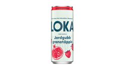 Loka Jordgubb/Granatäpple 330ml