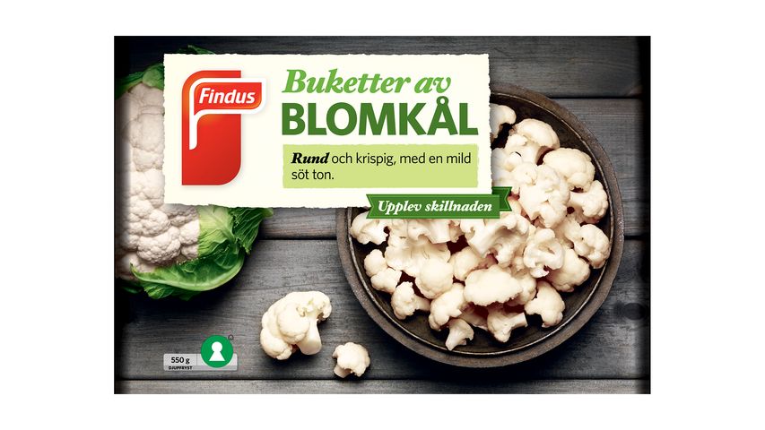 Findus Blomkål Fryst 550g