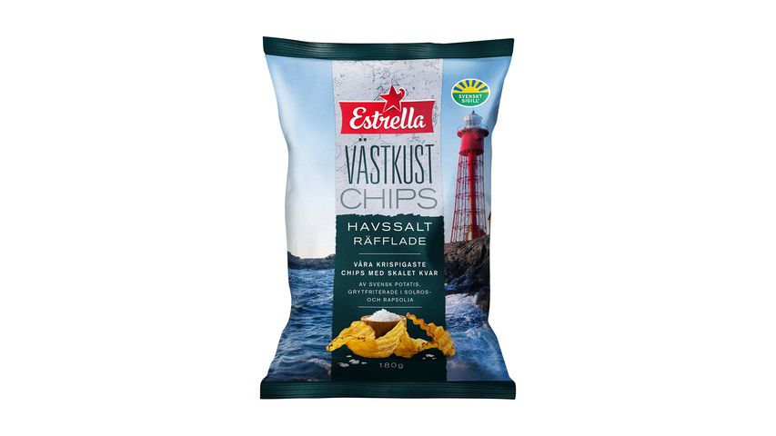 Estrella West Coast Sea Salt Grooved 180g