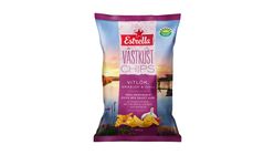 Estrella Västkustchips Vitlök/Gräslök/Chili 180g