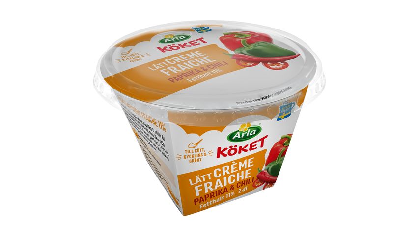 Arla Köket® Lätt Crème Fraiche Paprika & Chili 11% 200ml
