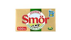Svenskt Smör från Arla Normalsaltat smör 82% 500g