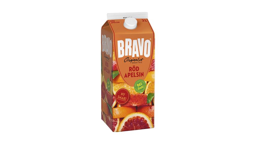 Bravo Juice Red Orange 2l