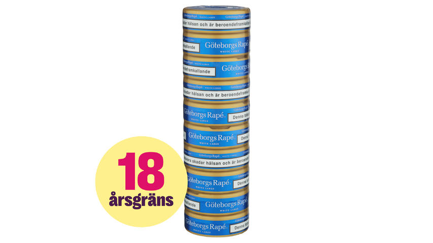 Göteborgs Rapé White 10-p