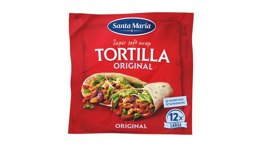 Santa Maria Tortilla Large 742g