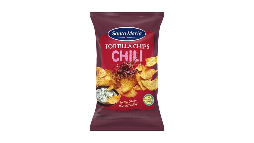 Santa Maria Tortilla chips chilli | 185 g