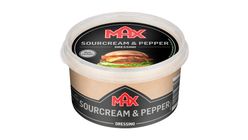 Max Sourcream & Pepper Dressing 220ml