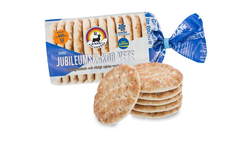 Polarbröd Jubileumskaka Vete 450g