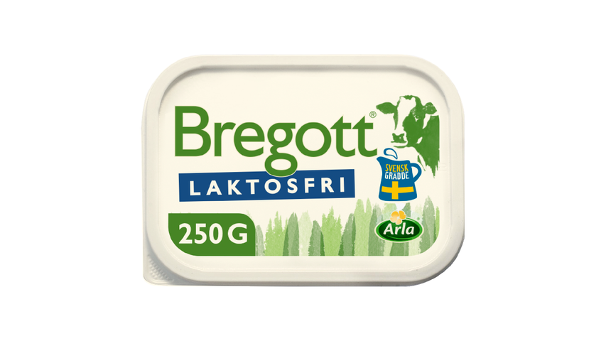 Bregott®  Laktosfri Normalsaltat Smör & Raps 250g