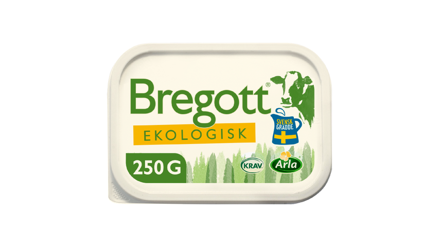 Bregott® Ekologisk Normalsaltat Smör & Raps 250g