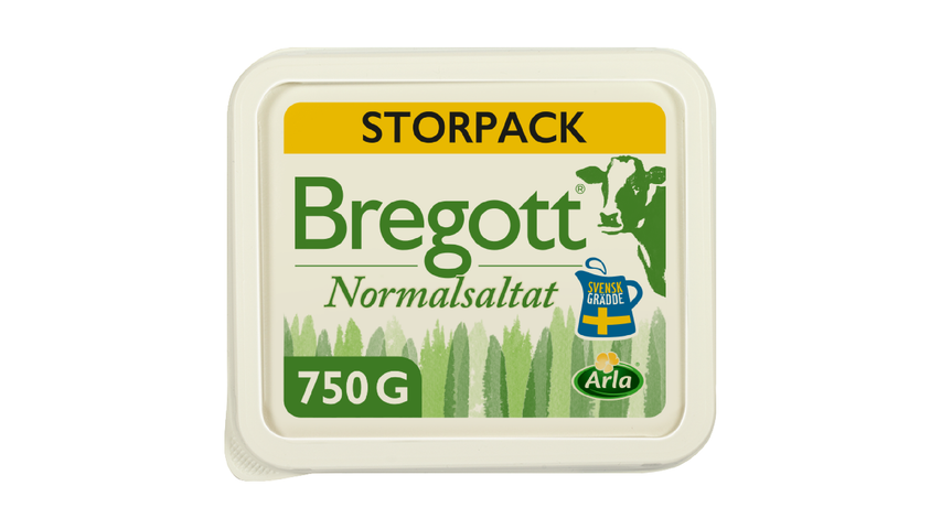 Bregott® Normalsaltat Smör & Raps 750g