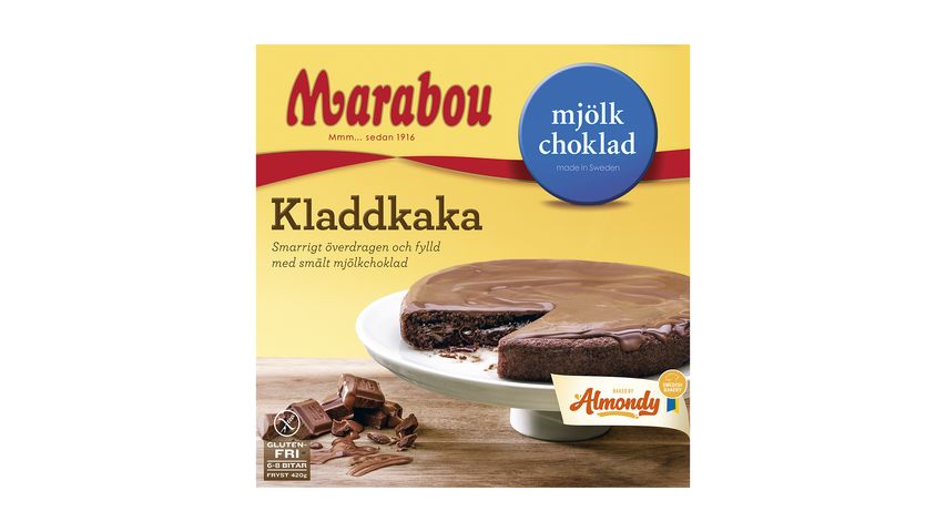 Almondy Kladdkaka Marabou 420g