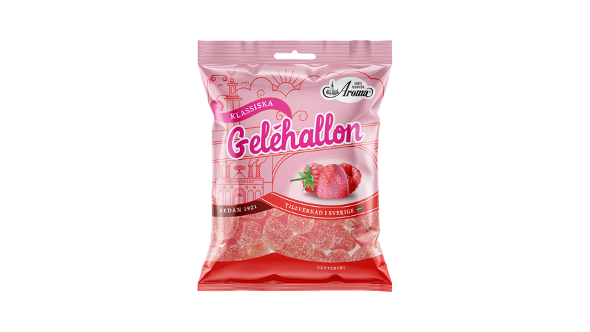 Aroma Godis Geléhallon 125g