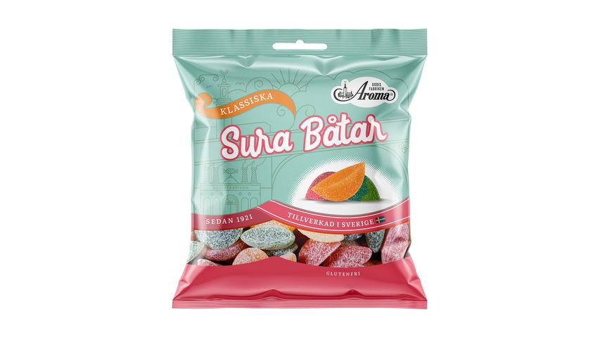 Aroma Godis Båtar Sura 115g