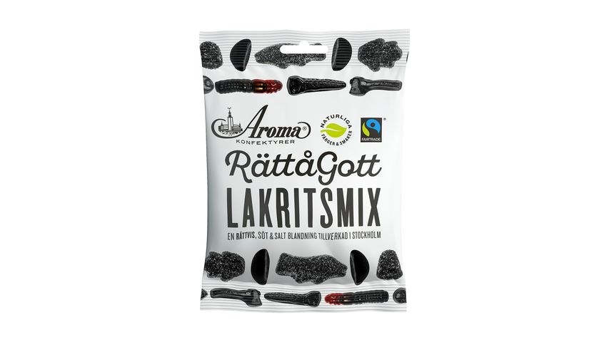 Aroma Godis Lakritsmix Rättågott 140g
