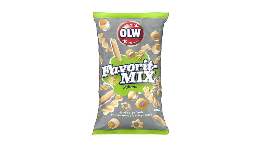 Olw Favoritmix Saltade 180g