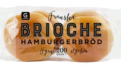 Garant Hamburgebröd Brieoche 200g