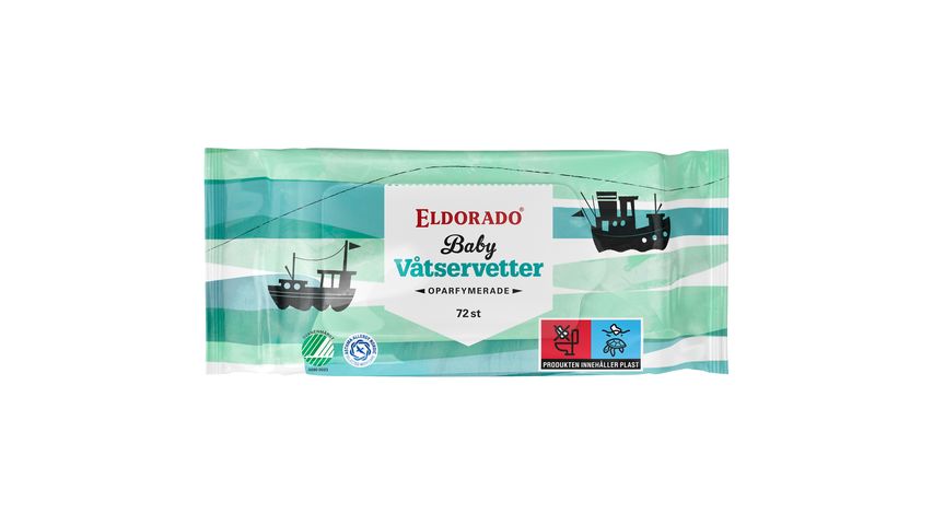 Eldorado Våtservetter 72-p