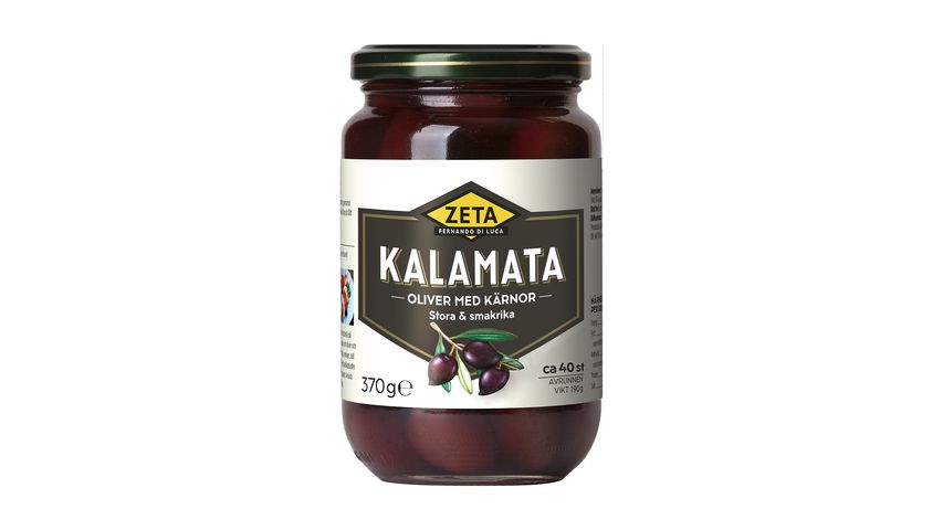 Zeta Kalamata olives, whole 370g