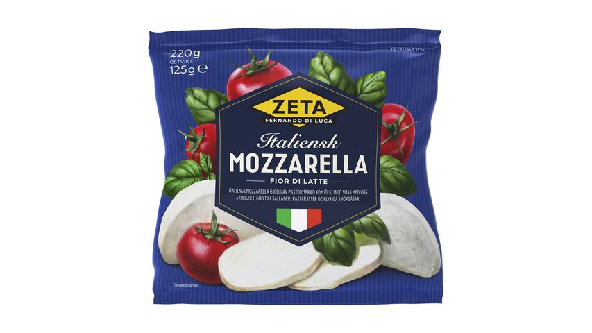 Zeta Mozzarella 220/125G