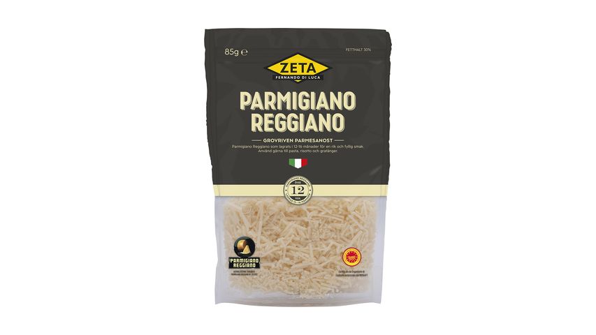 Zeta Parmigiano Reggiano Shredded 85g