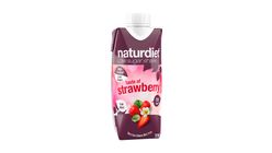Naturdiet Shake Ready To Drink Strawberry 330ml
