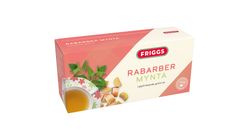Friggs Te Rabarber Mynta grönt 20-p