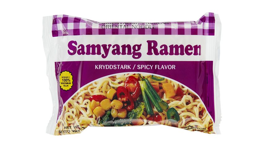Samyang Ramen Snabbnudlar Kryddstark 85g