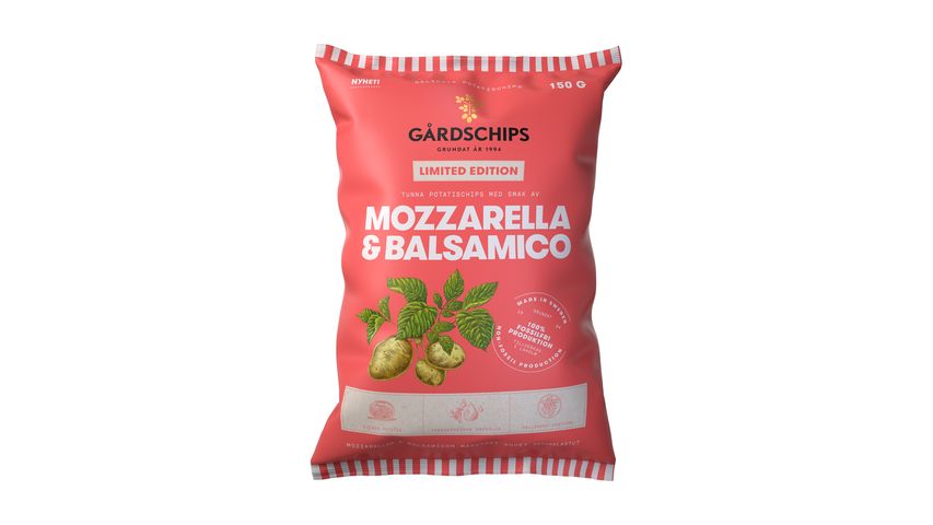 Farm chips Potato chips Mozzarella & Balsamic 150g