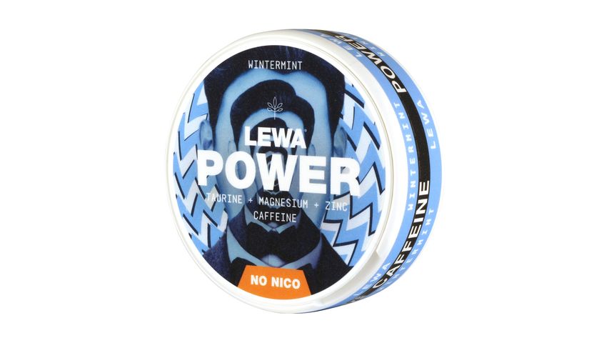 Lewa Power Energisnus Wintermint, Nikotin & Tobaksfrittt 18-p