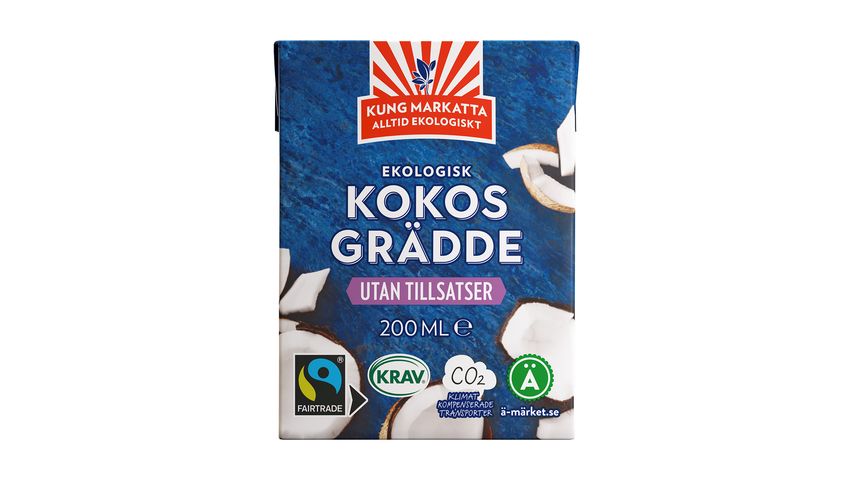 Kung Markatta Kokosgrädde 200ML