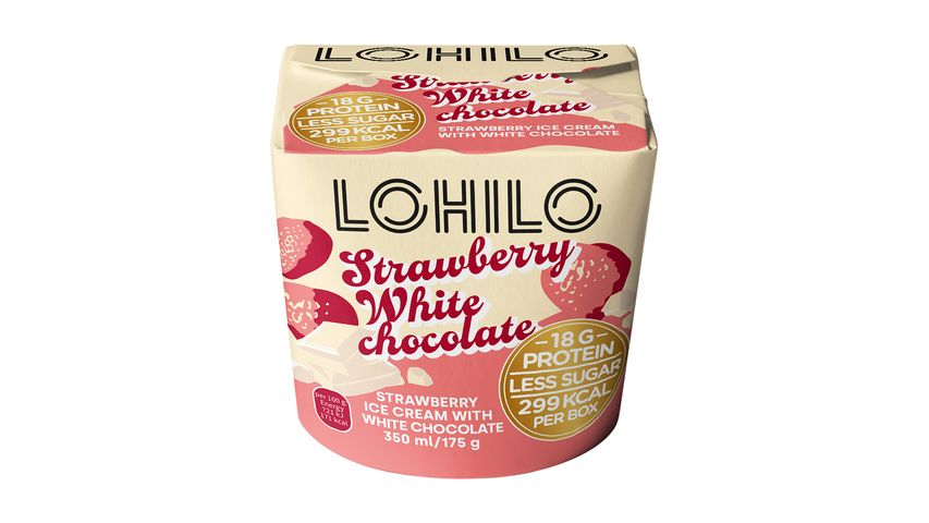 Lohilo Lohilo Strawberry White Chocolate l 350ml