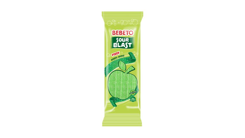 Bebeto Sour Blast Apple 180g