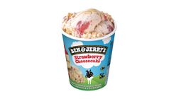 Ben & Jerry'S Glass Strawberry Cheesecake 465ml