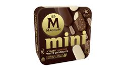 Magnum Glass Classic, Almond & White 330ml 6-p