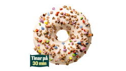 Bageri La Lorraine Donut Crushed Candy White Chocolate 56g