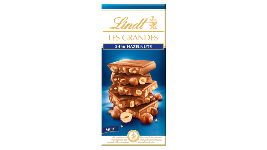 Lindt Chokladkaka Milk Hazelnut 150g