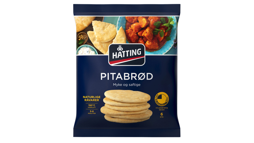 Hatting Pitabrød Fine | 6stk